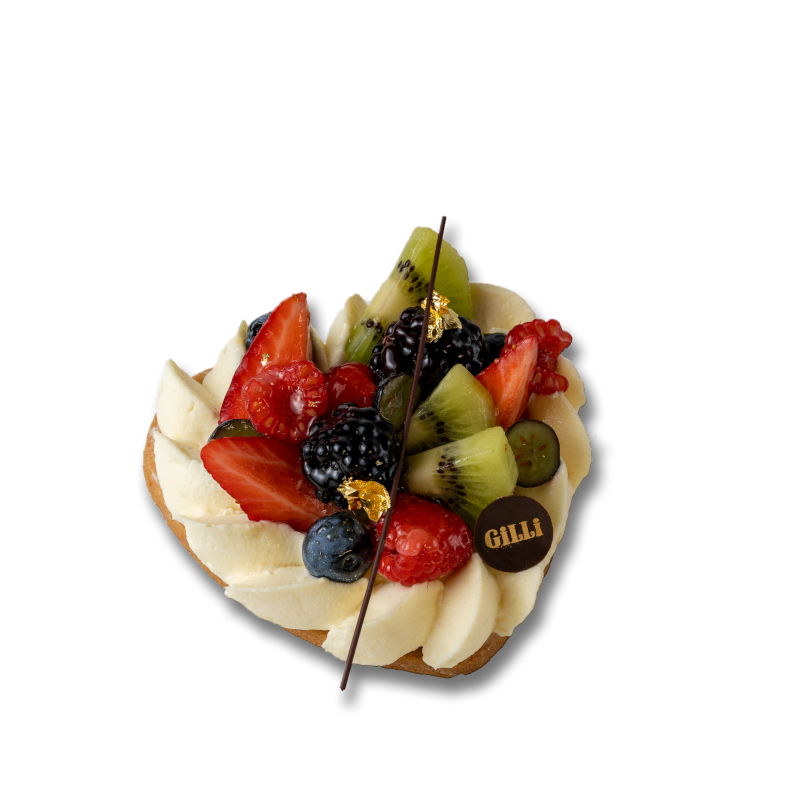 Shortcrust pastry heart with fresh fruit | Caffè Gilli Firenze | E-Shop